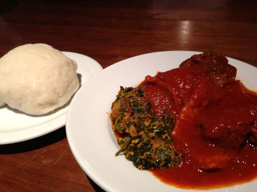 Pounded Yam and Soup